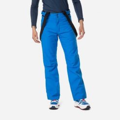Spodnie narciarskie męskie Rossignol Ski Pant. Niebieskie spodnie narciarskie i snowboardowe męskie Rossignol, bez wzorów, narciarskie. W wyprzedaży za 839.00 zł.