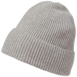 Czapka zimowa z merino dla dorosłych Helly Hansen Wool Beanie. Szare czapki męskie Helly Hansen, na zimę, bez wzorów, sportowe. W wyprzedaży za 154.50 zł.