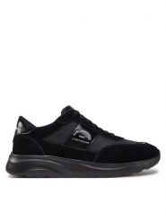 KARL LAGERFELD Sneakersy Serger KL53637 Czarny. Czarne buty sportowe na co dzień męskie KARL LAGERFELD, m, bez wzorów, z nubiku, bez ramiączek, bez kaptura. Za 579.99 zł.