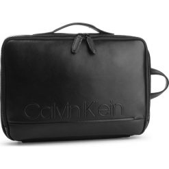 Plecak CALVIN KLEIN - Elevated Logo Conv Backpack K50K503882 001. Czarne plecaki męskie Calvin Klein, ze skóry ekologicznej. Za 699.00 zł.