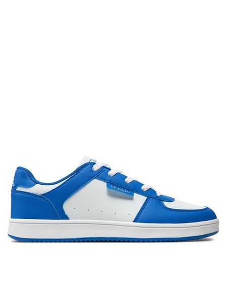 Kappa Sneakersy Logo Malone 4 341R5DW Biały. Białe buty sportowe na co dzień męskie Kappa, m, bez wzorów, ze skóry, bez ramiączek, bez kaptura. Za 179.99 zł.