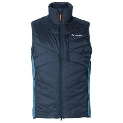Kurtka puchowa bez rękawów VAUDE Sesvenna IV. Niebieskie kurtki narciarskie i snowboardowe męskie Vaude, na zimę, m, bez wzorów, z puchu, bez kaptura, narciarskie, primaloft. W wyprzedaży za 432.25 zł.