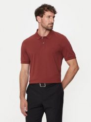 BOSS Polo Pallas 50468301 Czerwony Regular Fit. Czerwone koszulki polo męskie Boss, m, bez wzorów, z bawełny, bez kołnierzyka, bez ramiączek. Za 279.00 zł.