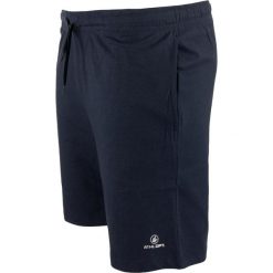 Męskie spodenki Athl. Dpt Nunzio granatowy. Niebieskie szorty sportowe męskie ZFOAM, bez wzorów, z bawełny, wakacyjne. Za 160.99 zł.