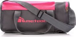Meteor Torba sportowa Nepr różowy/szary 20 l. Czerwone torby sportowe męskie Meteor, bez wzorów. Za 47.99 zł.