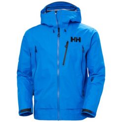 Kurtka wodoodporna Helly Hansen Odin 9 Worlds Infinity. Niebieskie kurtki męskie Helly Hansen, l, bez wzorów, bez ramiączek, bez kaptura. W wyprzedaży za 2,159.70 zł.