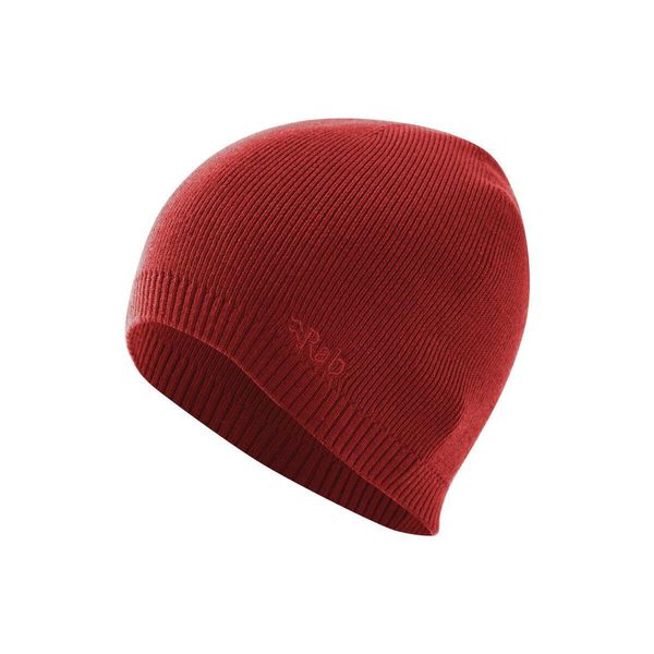 Czapka z wełny merino Rab Merino Beanie. Szare czapki męskie RAB, bez wzorów, z wełny, sportowe. Za 124.99 zł.