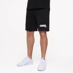Spodenki fitness męskie Puma. Szorty sportowe męskie Puma, bez wzorów, z bawełny, sportowe. Za 89.99 zł.