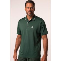 Męska Funkcyjna koszulka polo tenis rękaw 1/2 QuickDry. Zielone koszulki polo męskie JAY-PI, m, bez wzorów, z elastanu, bez kołnierzyka, bez ramiączek. Za 244.99 zł.