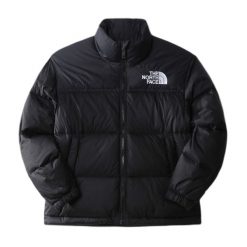 Kurtka puchowa The North Face Nuptse 1996. Czarne kurtki męskie The North Face, s, bez wzorów, z poliesteru, bez ramiączek, bez kaptura. Za 699.99 zł.