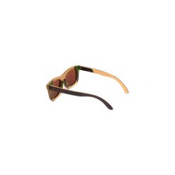 Tochtli / ORANGE Bambusowe okulary. Brązowe okulary przeciwsłoneczne męskie Beyounique. Za 237.00 zł.