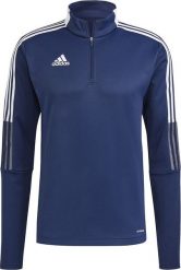 Adidas Bluza adidas TIRO 21 Warm Top GH4463 GH4463 granatowy L. Niebieskie bluzy nierozpinane męskie ADIDAS, l, bez wzorów, bez ramiączek, bez kaptura. Za 156.55 zł.