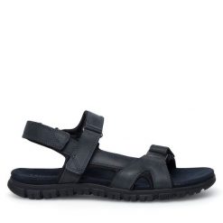 Sandały Lasocki. Niebieskie sandały męskie Lasocki, bez zapięcia. Za 159.99 zł.