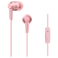 Pioneer SE-C3T Różowe. Czerwone słuchawki douszne marki PIONEER. Za 79.00 zł.