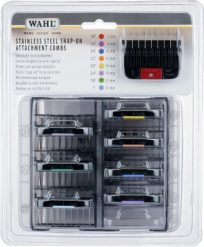 Maszynka do włosów Moser 1247-7440 Hair Clipper Attachment Combs Set, 8 pcs. Maszynki do włosów MOSER. Za 177.07 zł.