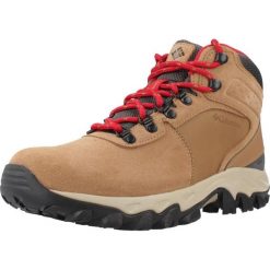 Buty COLUMBIA NEWTON RIDGE PLUS II SUED Brązowy. Brązowe buty trekkingowe męskie Columbia, bez wzorów, ze skóry, bez zapięcia, trekkingowe. Za 424.99 zł.