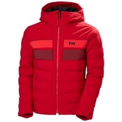 Kurtka z kapturem Helly Hansen Bossanova. Czerwone kurtki narciarskie i snowboardowe męskie Helly Hansen, na zimę, m, bez wzorów, z puchu, z kapturem, narciarskie. Za 1,287.50 zł.