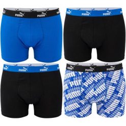 Bokserki męskie majtki sportowe bawełniane PROMO PRINT BOXER. Czarne bokserki męskie Puma, m, bez wzorów, z bawełny. Za 89.90 zł.
