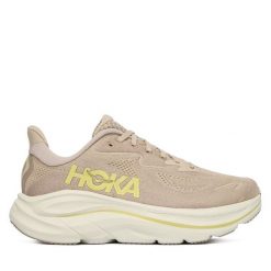 Buty do biegania Hoka. Brązowe buty do biegania męskie HOKA, bez wzorów, bez zapięcia, do biegania. Za 599.99 zł.