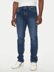 Mustang Jeansy Washington 1013976 Granatowy Regular Fit. Niebieskie jeansy męskie Mustang, bez wzorów, z bawełny. Za 219.99 zł.