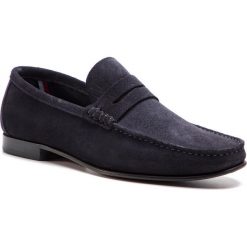 Mokasyny TOMMY HILFIGER - Core Suede Loafer FM0FM02106 Midnight 403. Mokasyny męskie Tommy Hilfiger. W wyprzedaży za 349.00 zł.