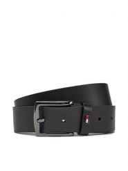 Tommy Hilfiger Pasek Męski Denton 3.5 Ext AM0AM13536 Czarny. Czarne paski męskie Tommy Hilfiger, bez wzorów, ze skóry. Za 179.99 zł.