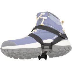 Raczki turystyczne na buty Rapeks plus fast. Czarne buty zimowe męskie RAPEKS, bez wzorów, sportowe, bez obcasa, bez zapięcia. Za 76.99 zł.