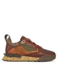 REPLAY Sneakersy Field M GMS1P .000.C0066L Zielony. Zielone buty sportowe na co dzień męskie Replay, l, bez wzorów, ze skóry, bez ramiączek, bez kaptura. Za 539.99 zł.