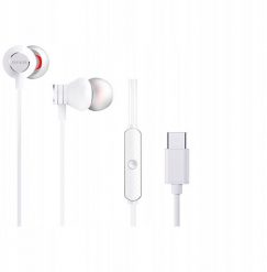 Słuchawki AIWA douszne ESTM-50USB-C/WT białe. Białe słuchawki douszne Aiwa. Za 75.56 zł.