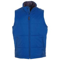 Ciepła Kamizelka Dla Dorosłych Unisex. Niebieskie kamizelki męskie SOL'S, l, bez kaptura. Za 162.99 zł.