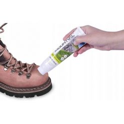 Krem woskowy do obuwia Mountval Waxed Cream bezbarwny. Buty trekkingowe męskie MOUNTVAL, bez wzorów, sportowe, bez obcasa, bez zapięcia. Za 29.99 zł.