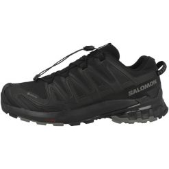 Buty do biegania męskie Salomon Xa Pro 3d V9 Gtx. Czarne buty do biegania męskie Salomon, bez wzorów, z materiału, bez zapięcia, do biegania. Za 669.00 zł.