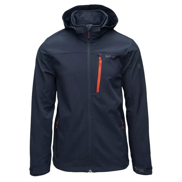 Męska Kurtka Nikko Soft Shell. Niebieskie kurtki męskie Hi-tec, m, bez wzorów, sportowe, bez ramiączek, bez kaptura. Za 317.99 zł.