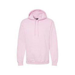 Bluza Z Kapturem Dla Dorosłych Unisex Softstyle Fleece Midweight. Czerwone bluzy nierozpinane męskie GILDAN, m, bez wzorów, bez ramiączek, z kapturem. Za 112.99 zł.