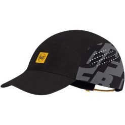 Czapka z daszkiem BUFF PACK SPEED CAP LOGO. Czarne czapki męskie Buff, bez wzorów, sportowe. Za 167.06 zł.
