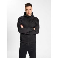 Bluza z kapturem i zamkiem błyskawicznym Hummel MT Interval. Czarne bluzy z kapturem męskie HUMMEL, m, bez wzorów, z kapturem. Za 170.50 zł.