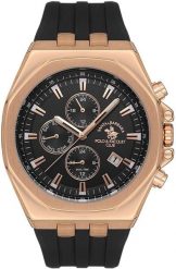 Zegarek męski Santa Barbara Rocket Polo Club SB.1.10432-4 czarny. Czarne zegarki męskie Santa Barbara Rocket Polo Club. Za 660.00 zł.