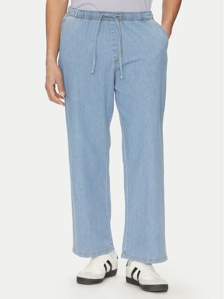 Jack & Jones Spodnie materiałowe Bill 12270255 Niebieski Relaxed Fit. Niebieskie spodnie na co dzień męskie Jack & Jones, bez wzorów, z bawełny. Za 119.99 zł.