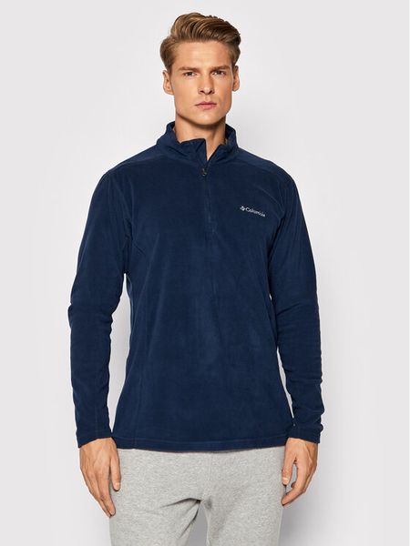 Columbia Polar Klamath Range 1352472466 Granatowy Regular Fit. Niebieskie bluzy z polaru męskie Columbia, m, bez wzorów, z polaru, sportowe, bez ramiączek, bez kaptura. Za 119.99 zł.