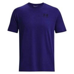 Męska Koszulka Sportowa. Niebieskie t-shirty sportowe męskie Under Armour, m, bez wzorów, sportowe, bez ramiączek. Za 143.99 zł.