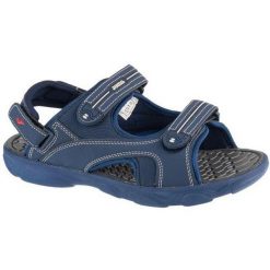 Sandały Męskie S.Ocean. Niebieskie buty zimowe męskie Joma, bez wzorów, sportowe, bez obcasa, bez zapięcia. Za 121.99 zł.