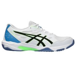 Buty do siatkówki męskie Asics Gel-Rocket 11 Men. Białe buty do biegania męskie Asics, bez wzorów, bez zapięcia, do biegania. Za 339.00 zł.