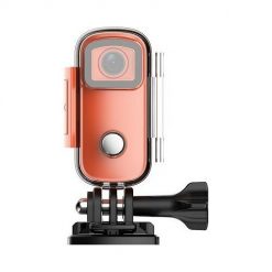 Kamera SJCAM C100 pomarańczowa. Brązowe kamery sportowe SJCAM. Za 249.00 zł.
