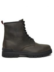 Hugo Kozaki Ryan 50536681 Szary. Szare buty zimowe męskie Hugo, bez wzorów, z nubiku, bez obcasa, bez zapięcia. Za 1,149.00 zł.