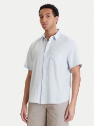 Calvin Klein Jeans Koszula LV04RF120G Błękitny Regular Fit. Niebieskie koszule męskie Calvin Klein Jeans, m, bez wzorów, z jeansu, bez kołnierzyka, bez ramiączek. Za 369.99 zł.