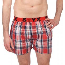 Styx Bokserki Męskie L Czerwony. Czerwone bokserki męskie Styx. W wyprzedaży za 44.00 zł.