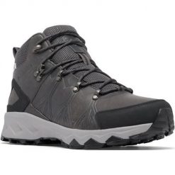 Buty trekkingowe męskie Columbia BM3514033. Szare buty trekkingowe męskie Columbia, bez wzorów, z materiału, bez zapięcia, trekkingowe. Za 709.00 zł.
