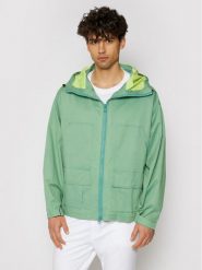 Converse Kurtka przejściowa Double Pocket 10021097-A03 Zielony Regular Fit. Zielone kurtki outdoor męskie Converse, m, bez wzorów, z bawełny, bez kaptura, outdoorowe. Za 399.99 zł.