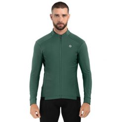 Męska kurtka rowerowa softshell Kolarstwo Siroko J1 Ordino. Zielone kurtki męskie SIROKO, l, bez wzorów, z materiału, bez ramiączek, bez kaptura. W wyprzedaży za 255.00 zł.