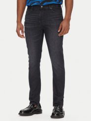 BOSS Jeansy H-Delaware 50520851 Szary Slim Fit. Szare jeansy męskie Boss, bez wzorów, z bawełny. Za 489.99 zł.